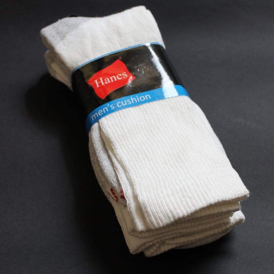 هينز  طقم جواريب طويل رجالي ثلاث أزواج Hanes