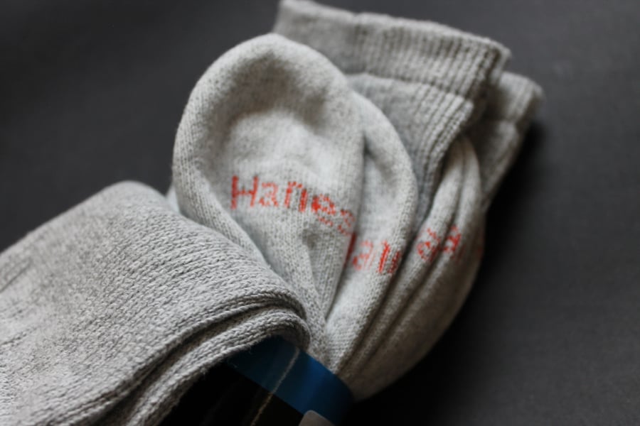 هينز  طقم جواريب طويل رجالي ثلاث أزواج Hanes