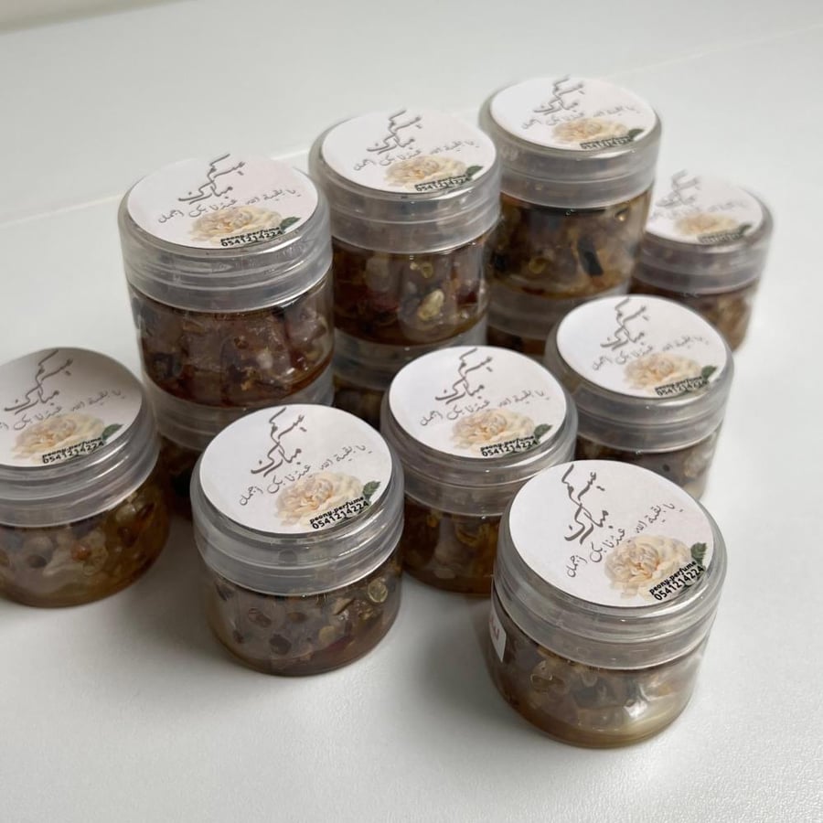 Incense and frankincense distributions, assorted, 20 pieces