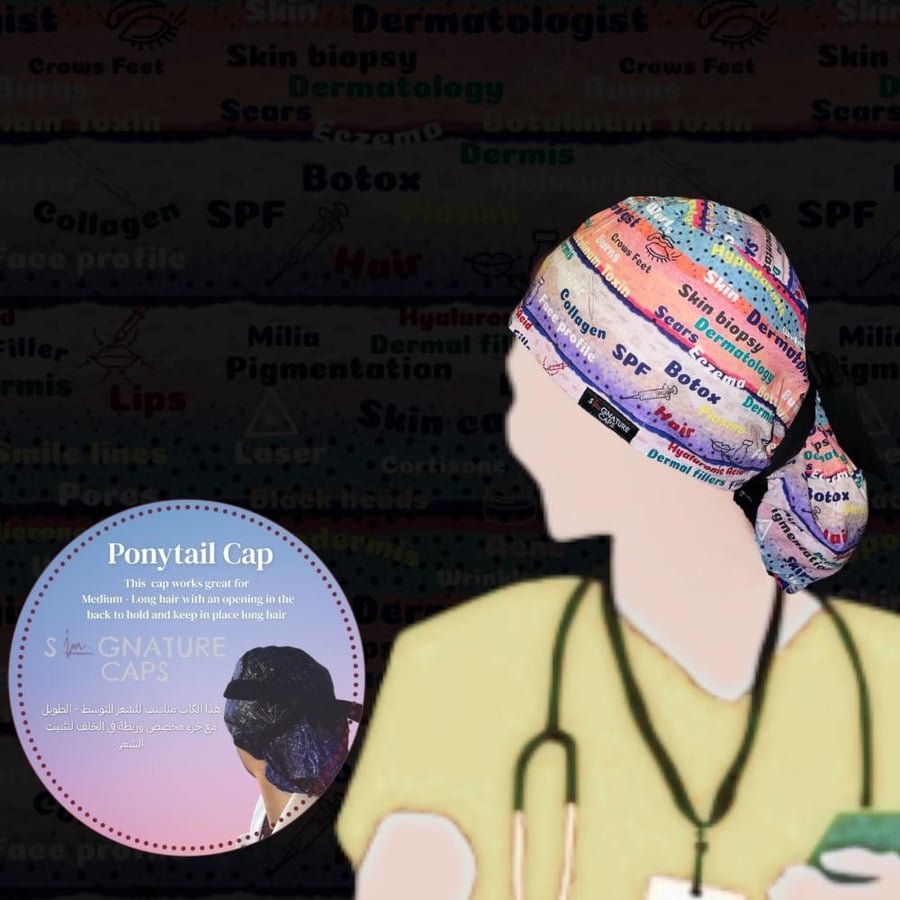 Dermatology Speciality Surgical Cap