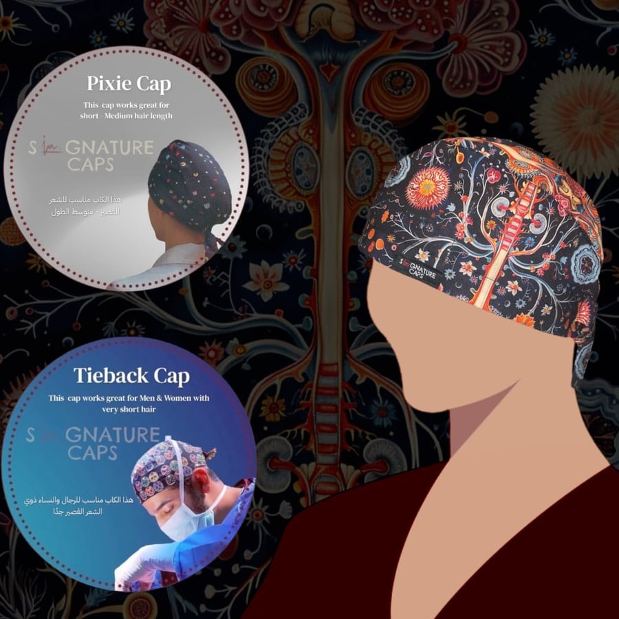 Surgical cap - قبعة جراحية The Mind