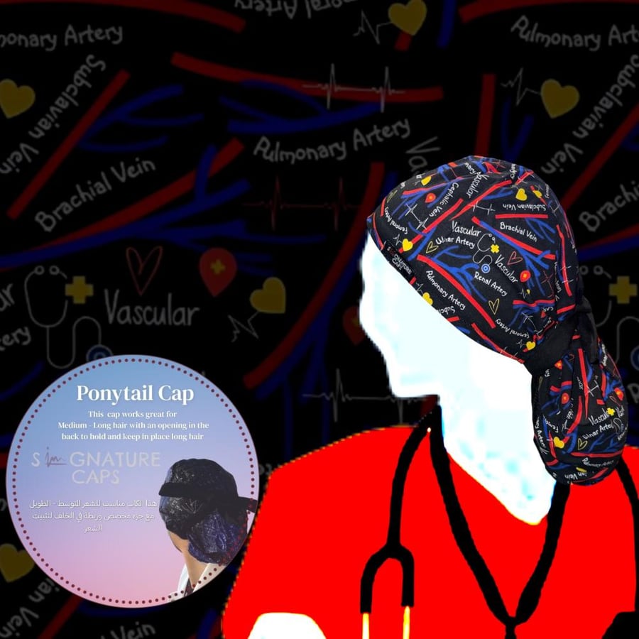 Vascular Speciality Surgical Cap