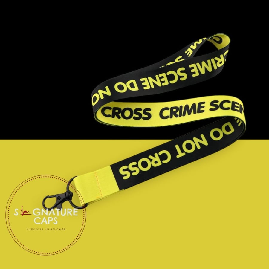 Badge holder Crime scene
