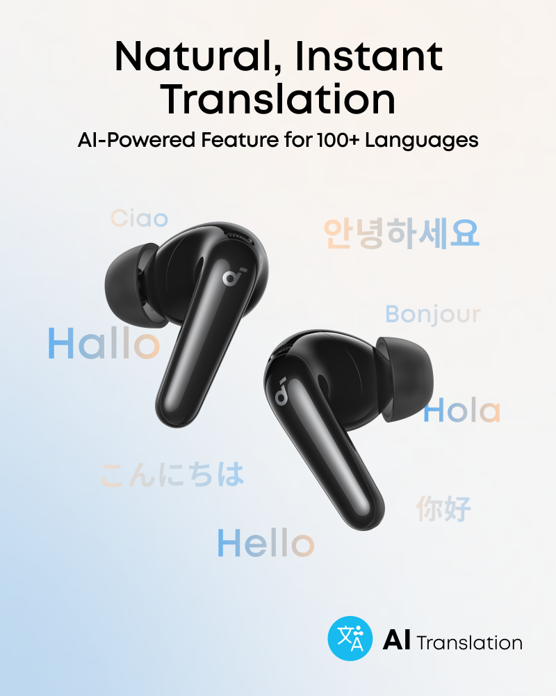 سماعة ايربودز soundcore R60i NC أسود