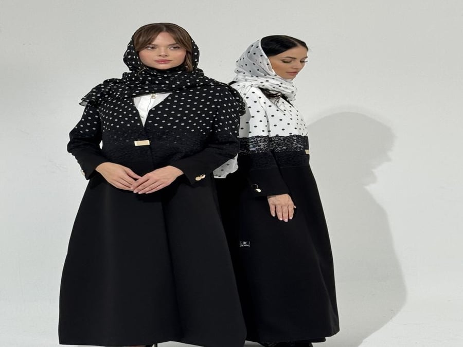 بليزر رسمي منقط بتدخيلات دانتيل