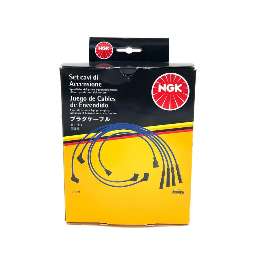 أسلاك بواجي رياضية NGK + بواجي رياضية NGK اصلي ياباني تويوتا 1FZ 4500