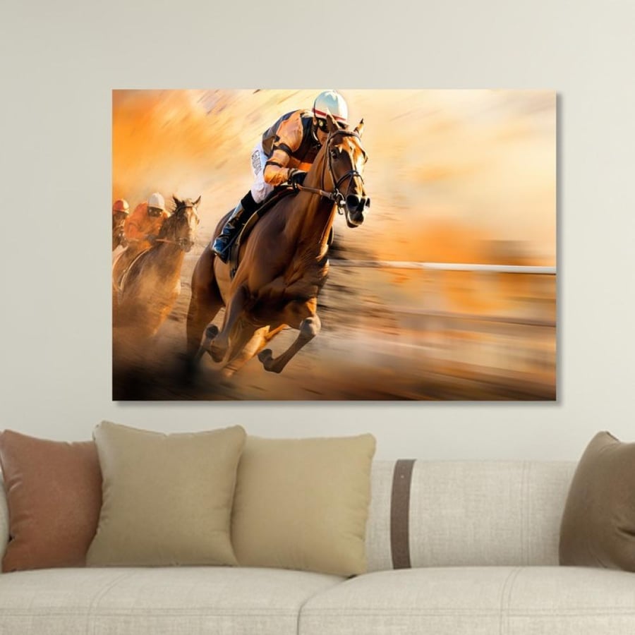 لوحة خيل
