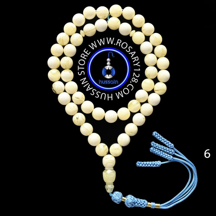 A misbaha made of musk with a scent (bead size 11 mm)