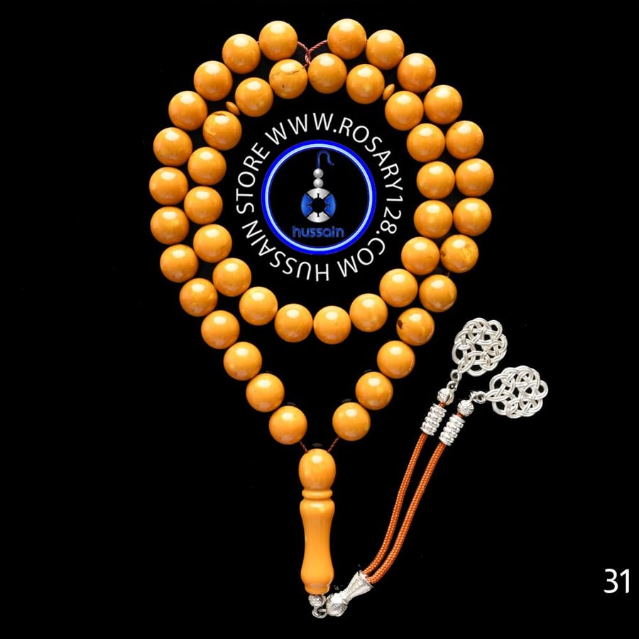 High-density Belgian Calais rosary (bead size 12.5 mm)