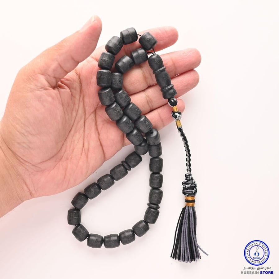مسباح عنبر فواح الحجم الكبير (رائحة قوية) ( مقاس الخرز 12 ملم )