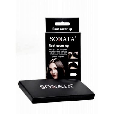 بودرة تغطية الفراغات للشعر لون أسود من سوناتا  Sonata root cover up black powder 6 g