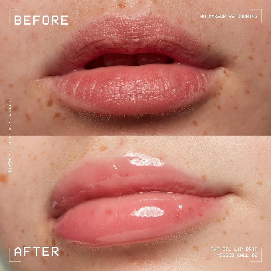 نيكس بروفيشينال ميك اب ملمع الشفاه - 02 Nyx Professional Makeup Lipgloss Missed Call