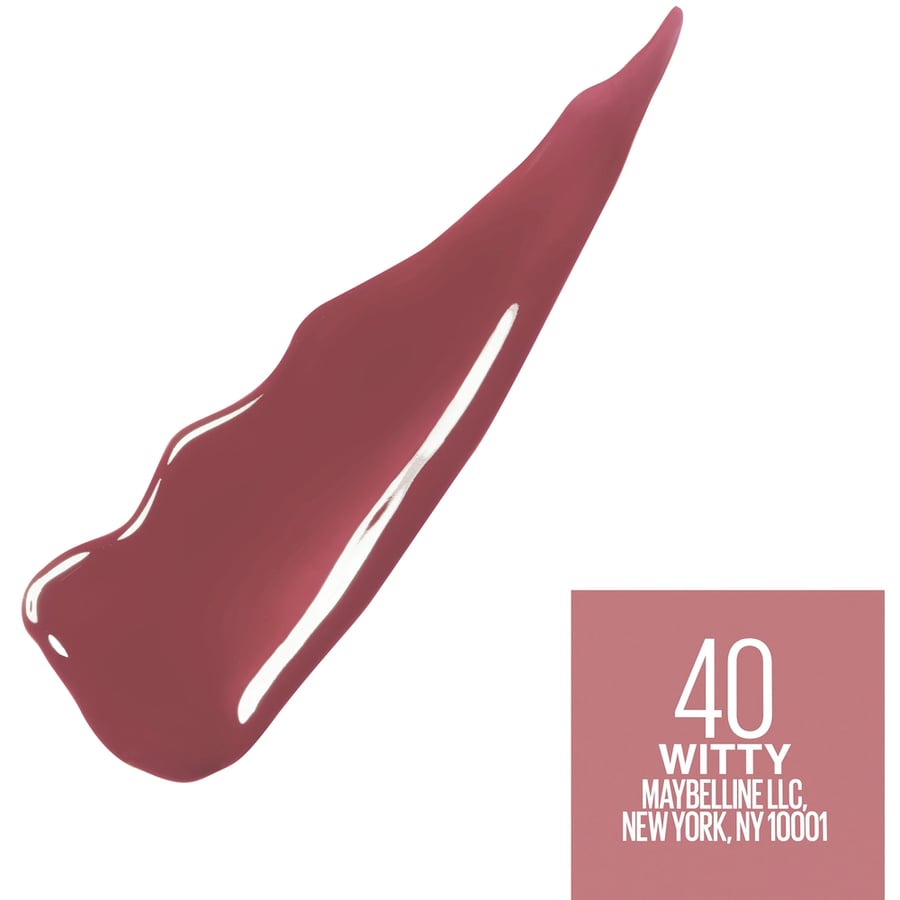 ميبلين أحمر شفاه سائل فينيل سوبر ستاي -WITTY 40