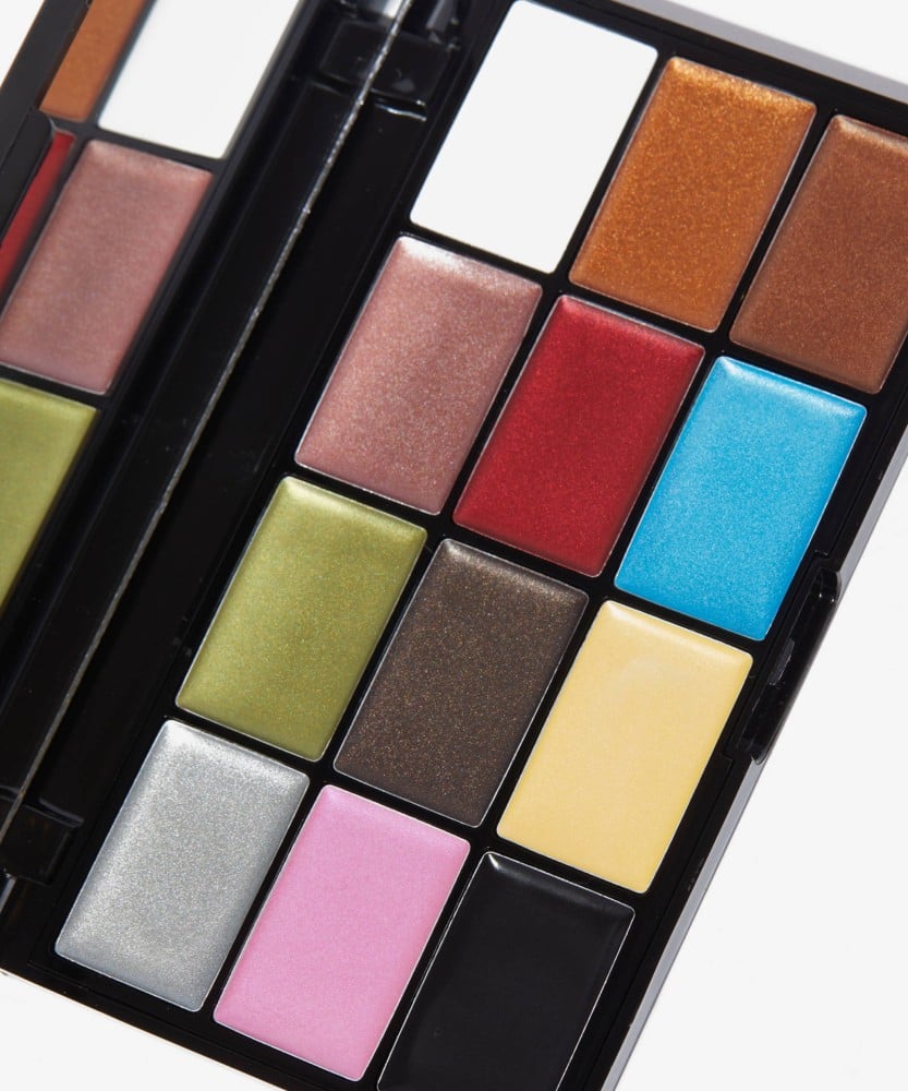 باليت ظل العيون ألوان كريمية معدنية مكونة من 12 لونًا من ريفلوشن كريتور Creator SFX Metallic Face Paint Makeup Palette