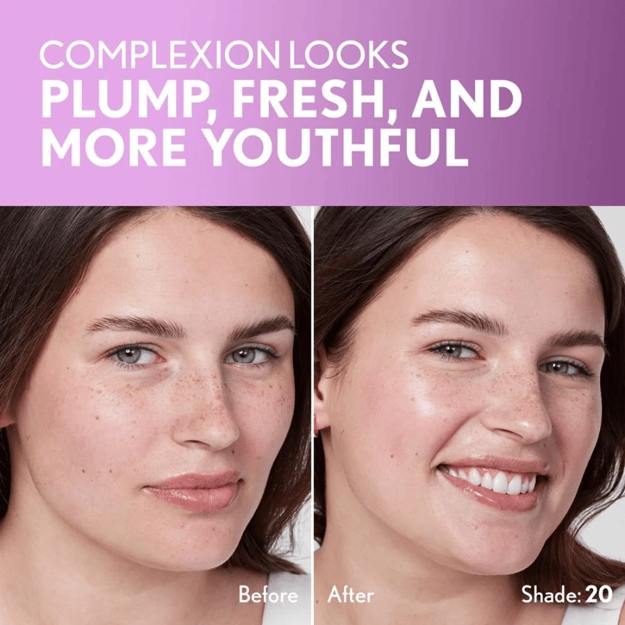 كوفر جيرل سكين بيرفيكتر كريم اساس رقم 20 لايت 30 مل Covergirl Skin Perfector Foundation 10 Light 30 ml