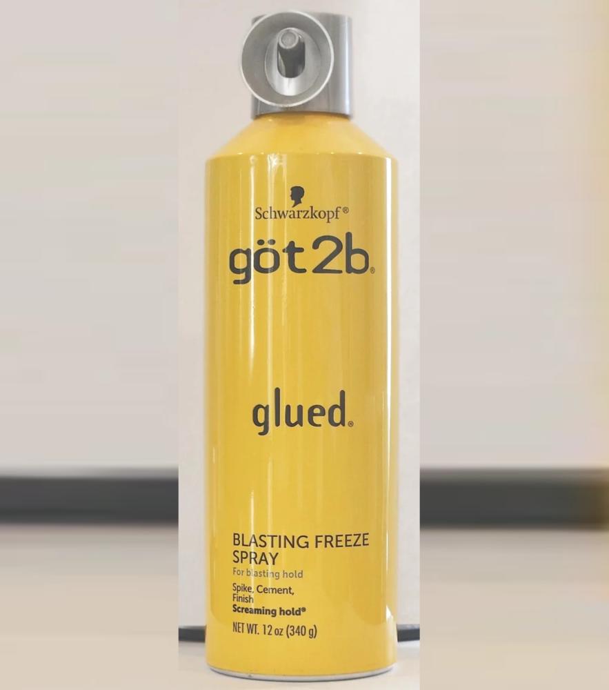 بخاخ شوارزكوف اسبراي جوت تو بي غلويد مثبت قوي للشعر Got2b Glued blasting freeze Spray Hair Hold Spray - 340 ml