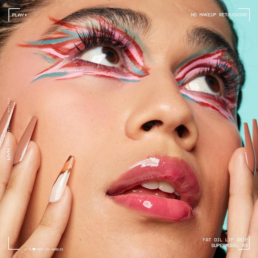 نيكس بروفيشينال ميك اب ملمع الشفاه - 03 Nyx Professional Makeup Lipgloss  SUPERMODEL