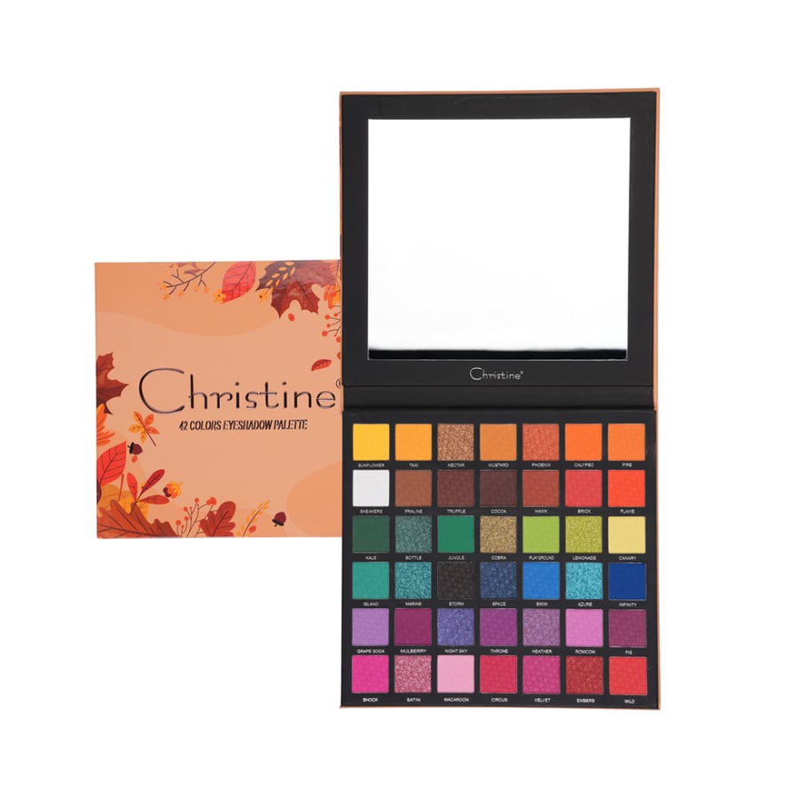 طقم باليت ظل العيون 42 لون B من كرستين Christine CH-E2212