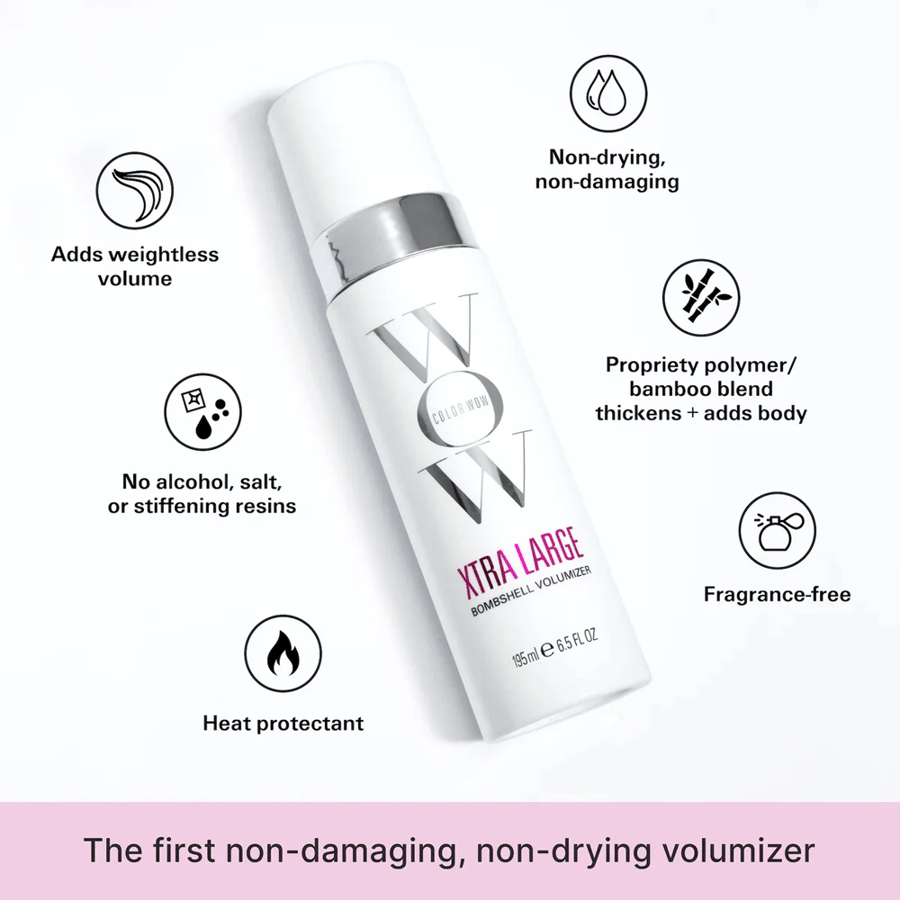 بخاخ مكثف للشعر اكسترا لارج بومب شيل من كولور واو - 50مل  Color Wow Xtra Large Bombshell Volumise