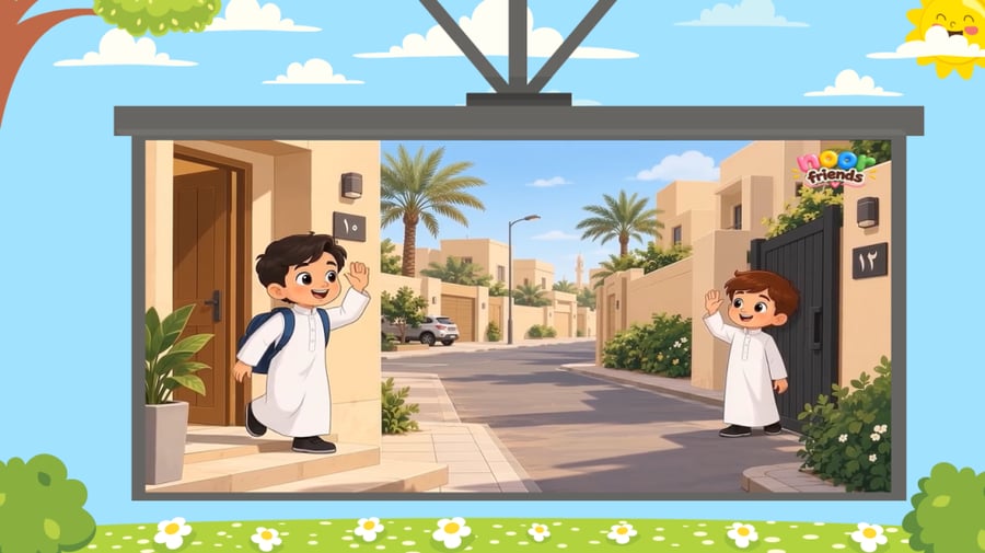 مدخل وحدة - أصدقائي وجيراني