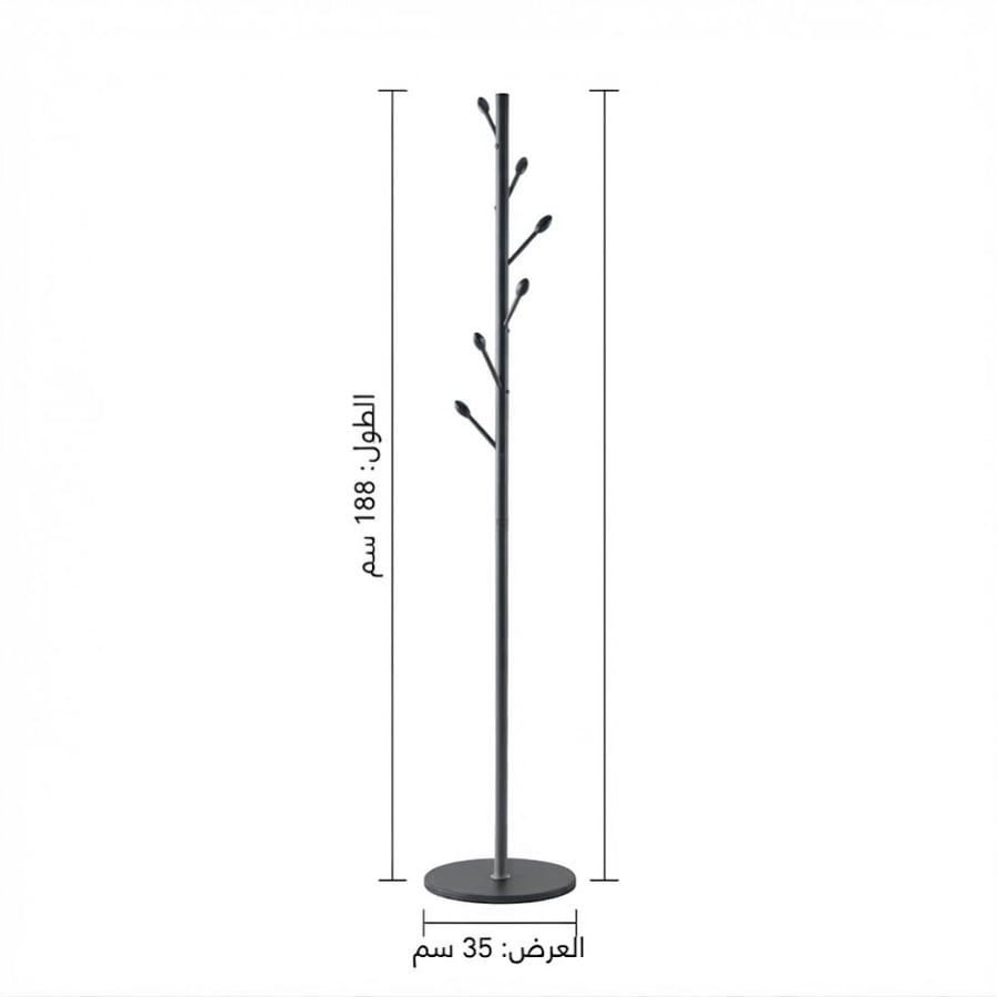 علاقة ملابس عصرية باللون الرمادي