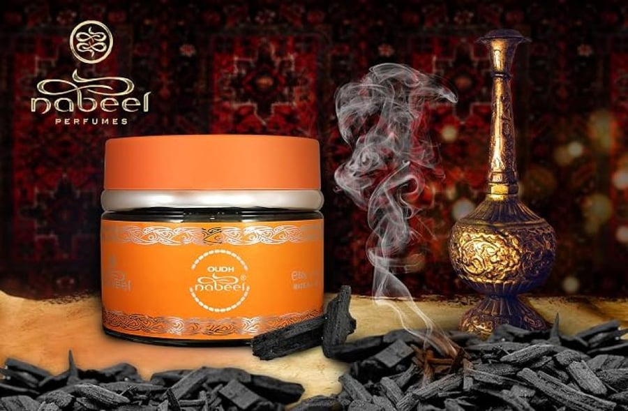 عطر بخور صلب عود نبيل للجنسين من نبيل لصناعة العطور، 60 جم