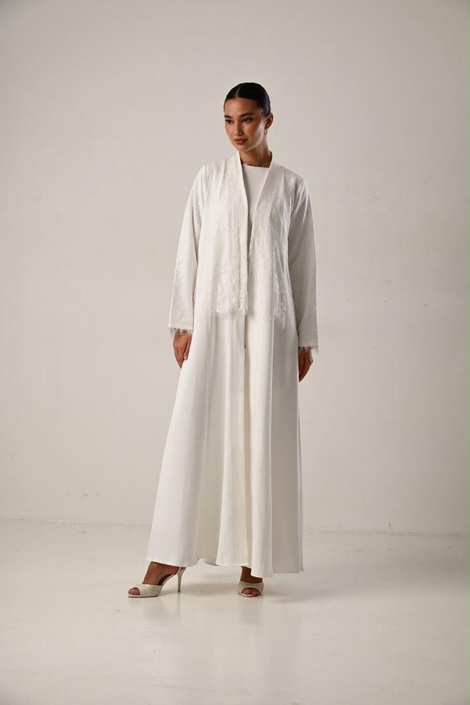 Ivory Lace Cape