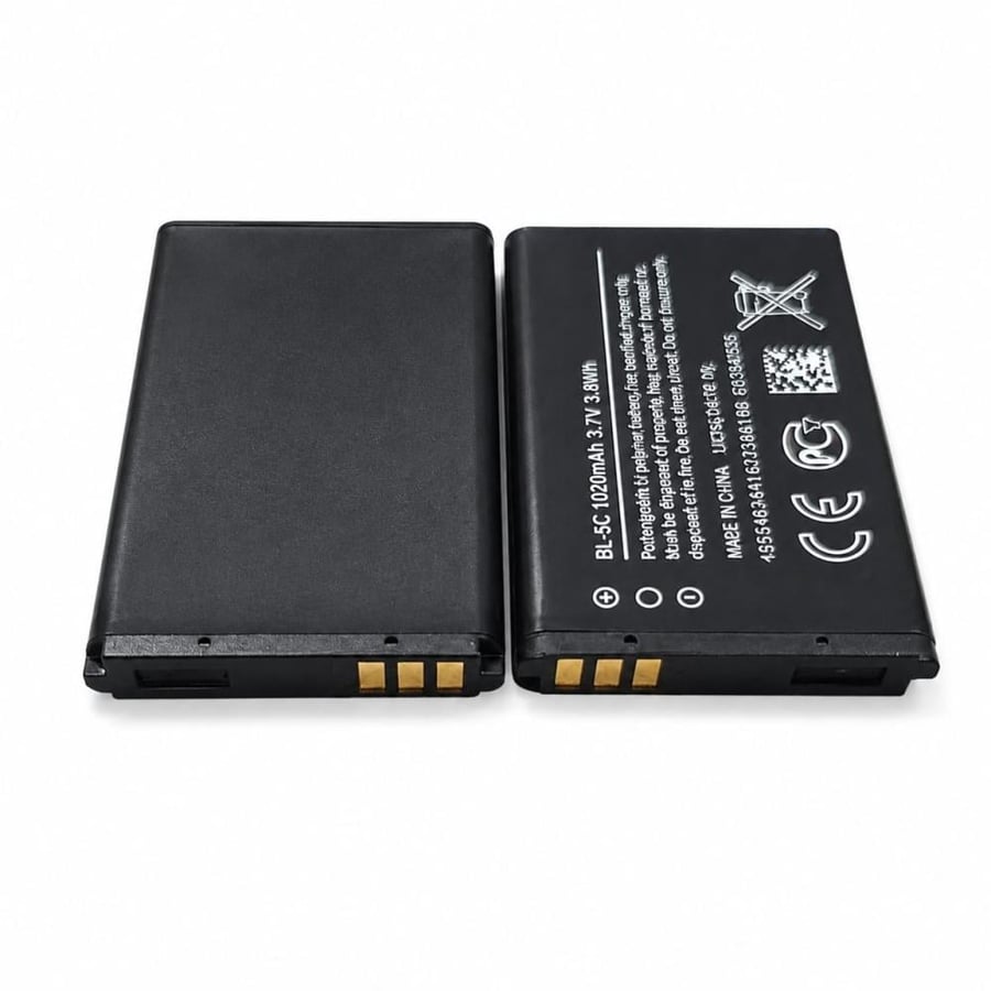 بطارية نوكيا BL-5C ليثيوم قابلة لإعادة الشحن سعة 1020mAh