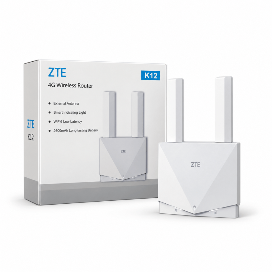 راوتر ZTE K12 لاسلكي 4G مع دعم WiFi 6 - ستور زون