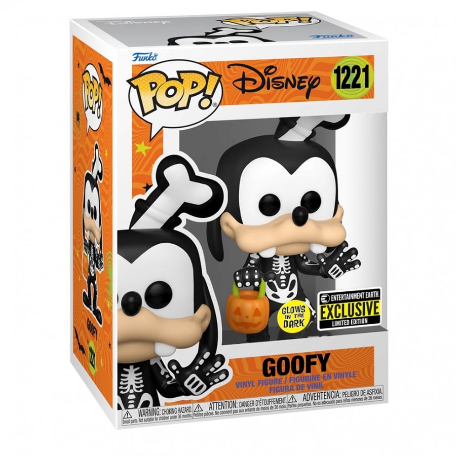 Pop! Disney: Skeleton Goofy (GW)(Exc)