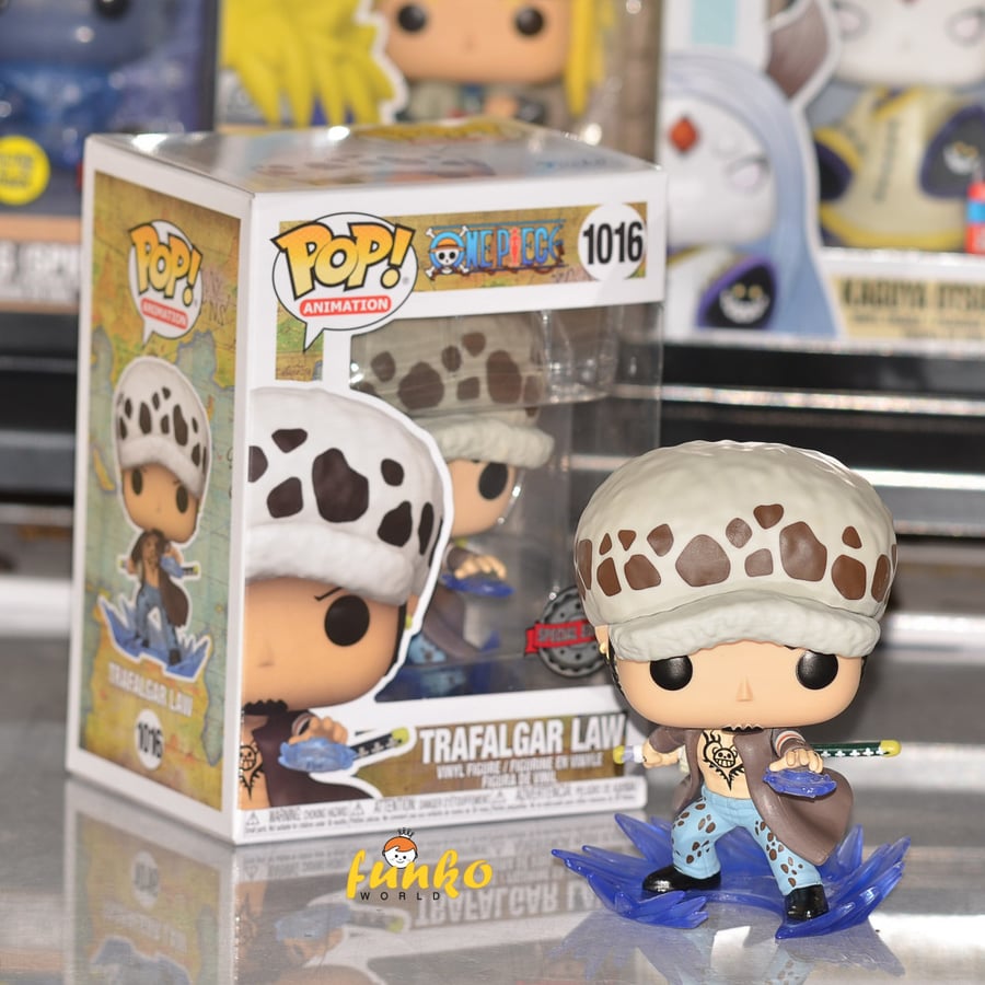 Pop! Animation: One Piece- Trafalgar Law (Exc)