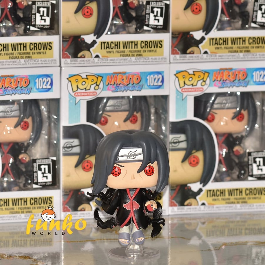 Pop! Animation: Naruto- Itachi w/Crows (Exc)