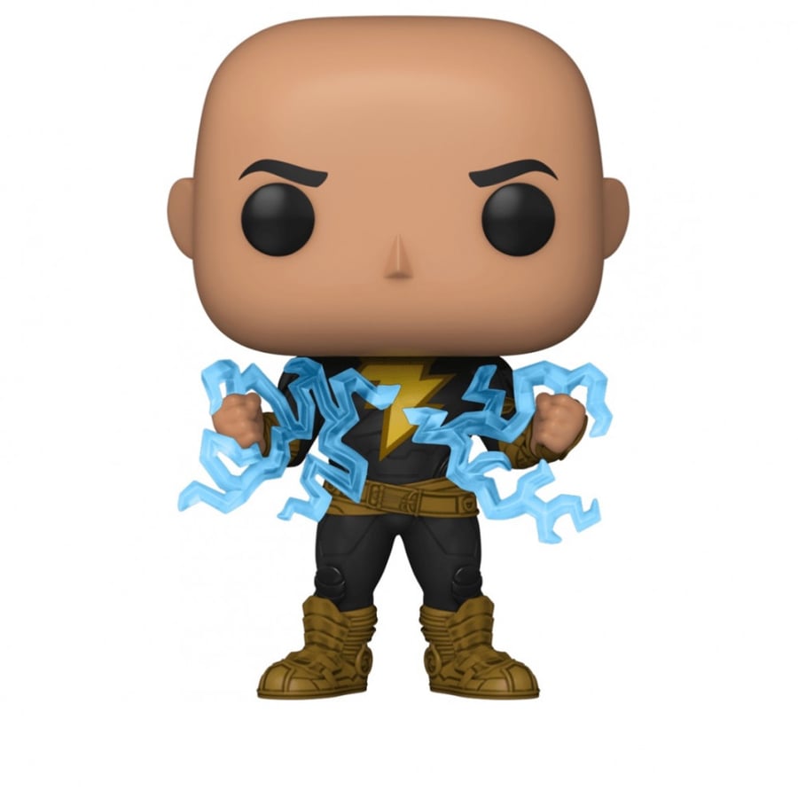 Pop! Heroes: DC Black Adam- Black Adam w/ Lightning