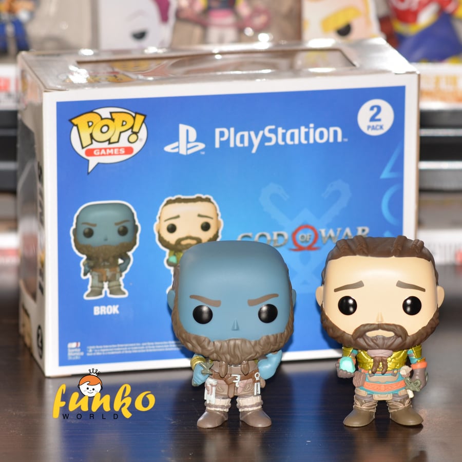 POP Games: God Of War- 2PK Brok & Sindri (Exc)
