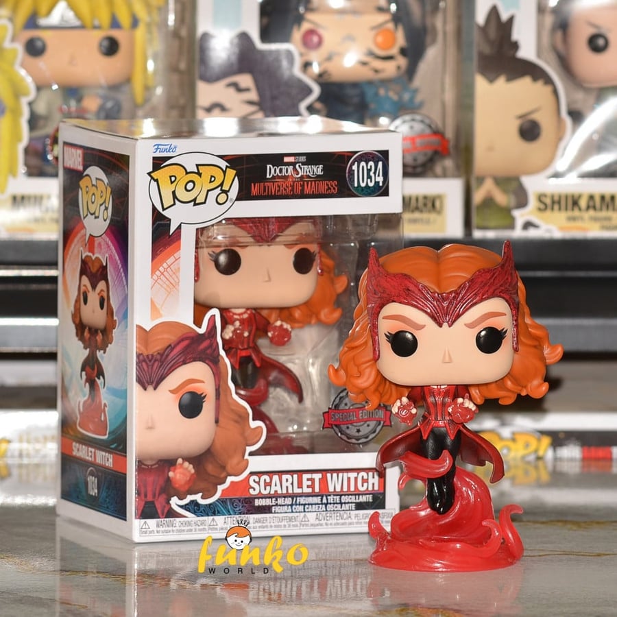 Pop! Marvel: Doctor Strange in the Multiverse of Madness- Scarlet Witch (Exc)