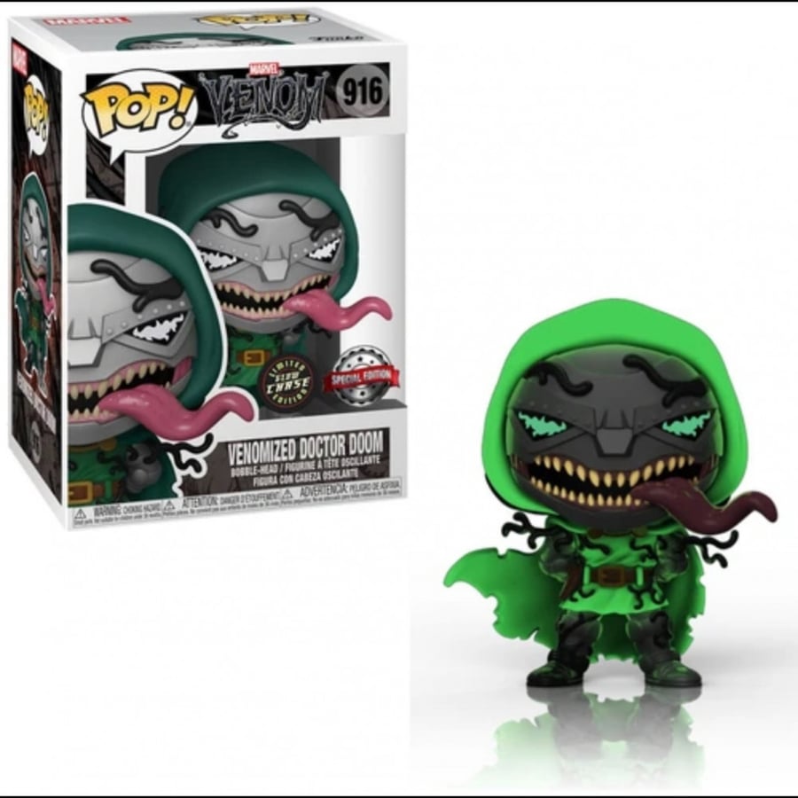 POP Marvel: Venom- Dr. Doom (GW)Chase (Exc)