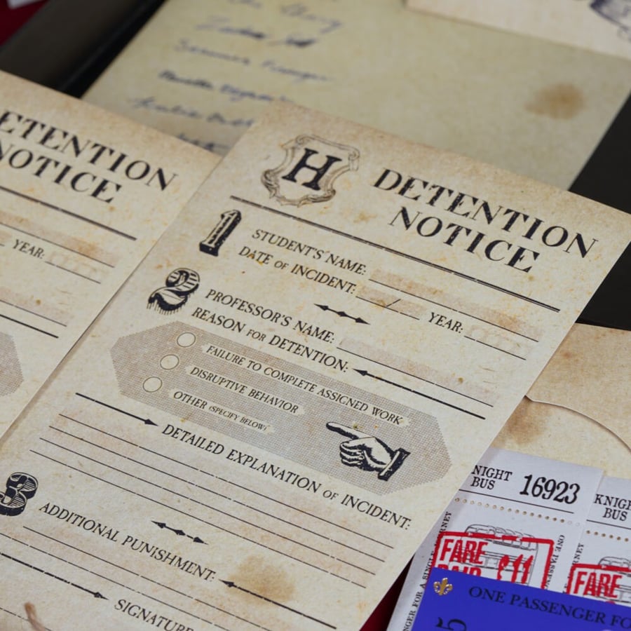 Wizarding World- Hogwarts Invitation Letter Set