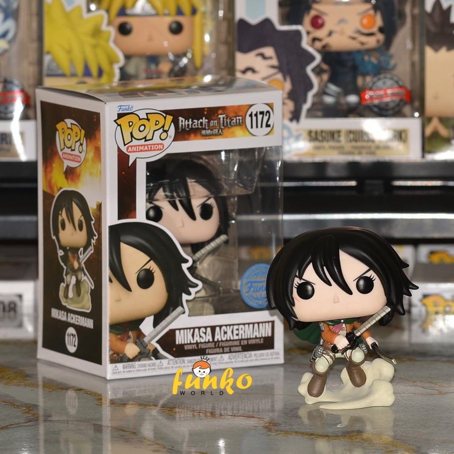 Pop! Animation: Attack on Titan - Mikasa Ackermann (Exc)