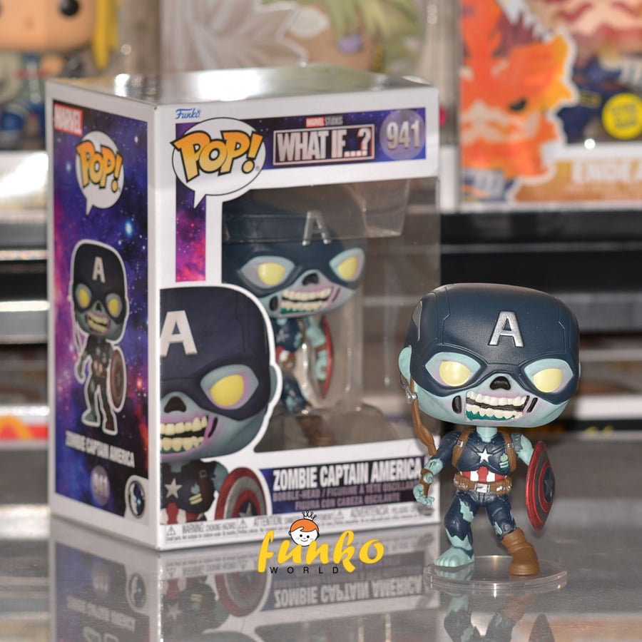 Pop! Marvel: What If S2 - Zombie Captain America