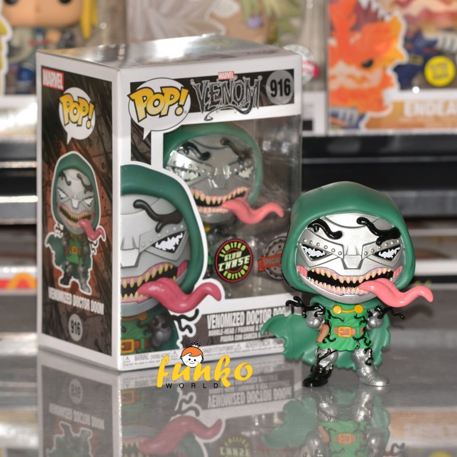 POP Marvel: Venom- Dr. Doom (GW)Chase (Exc)