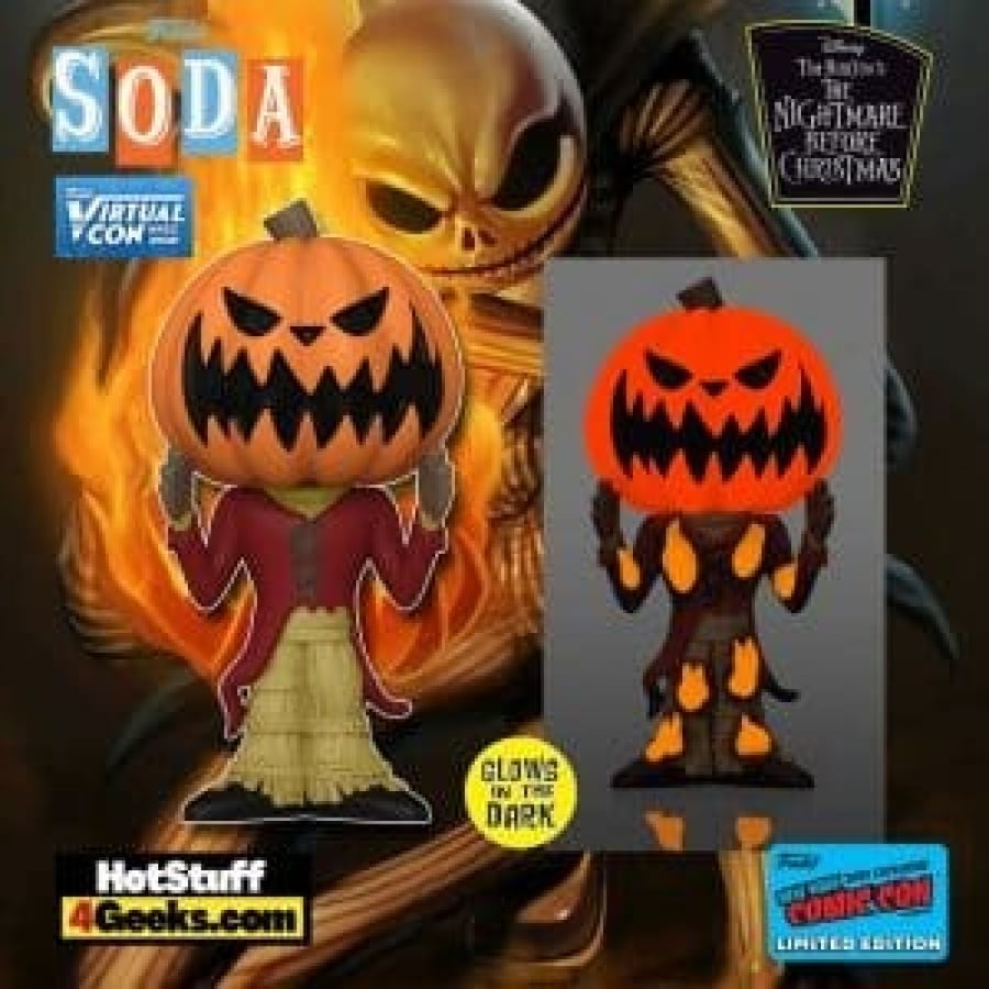 Vinyl SODA: TNBC- Pumpkin King Jack (NYCC Exc)