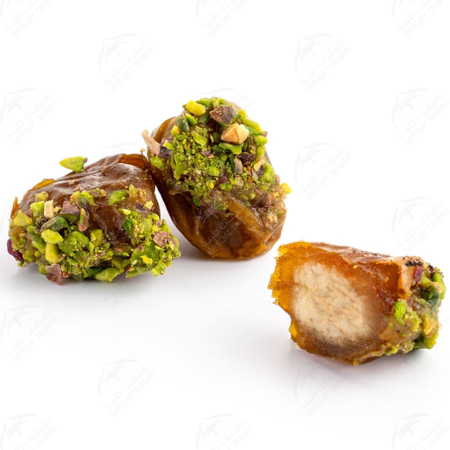 Stuffed Dates per KG - Sukari with Toffee & Pistachio