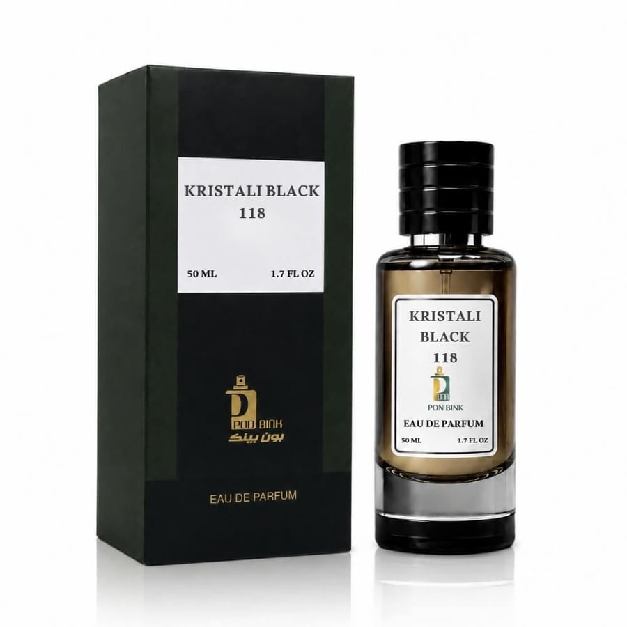 عطر كرستالي بلاك 118 نسائي مسائي من بون بينك