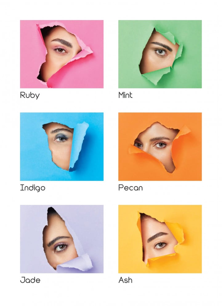 عدسات لاصقة ملونة دايا اليومية - DAYA ONE DAY COLOR CONTACT LENSES - عبوة من 10 عدسات