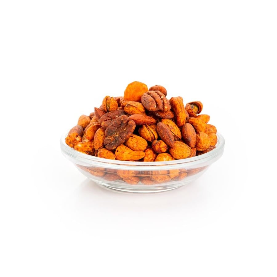 Mixed smoked nuts