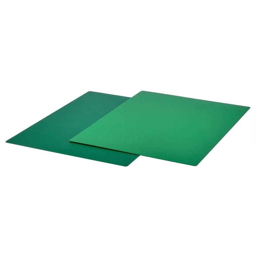 Bendable chopping board, green/bright green, 28x36 cm