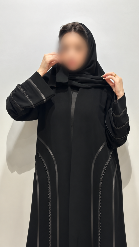 عباية بقماش سيراميك