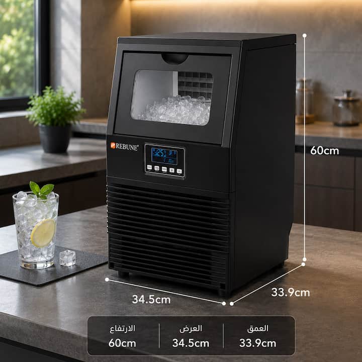 صانعة ثلج ريبون بتصميم احترافي للمطابخ التجارية