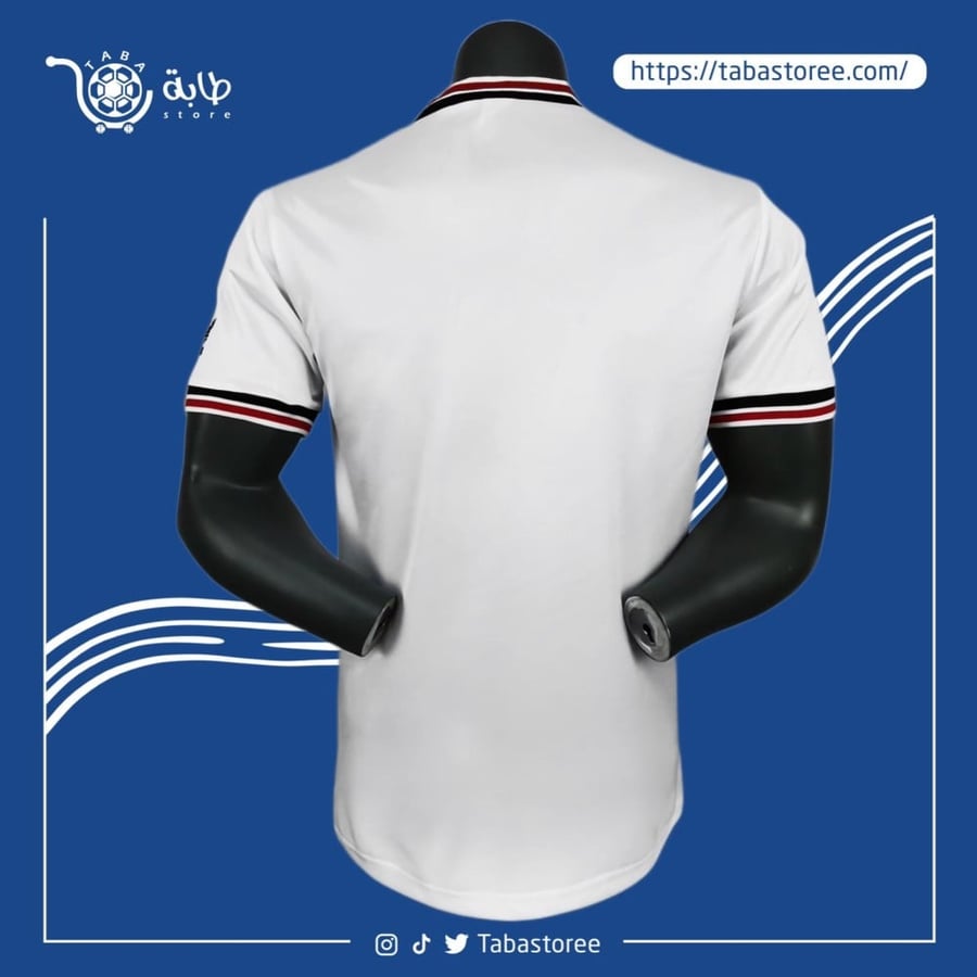 تيشيرت مانشستر يونايتد الابيض كلاسيك