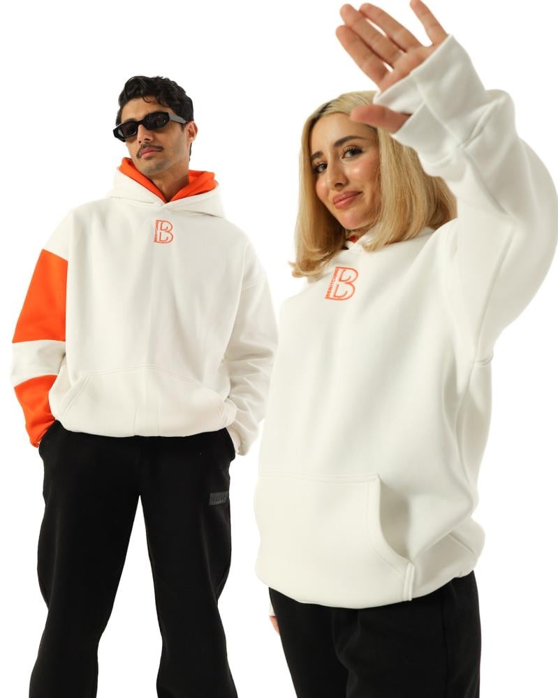 Off White Orange Hoodie
